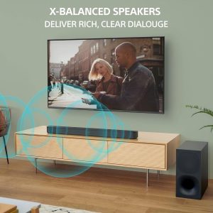 Sony HT-S400 Soundbar with Powerful Wireless Subwoofer - Black - Image 5
