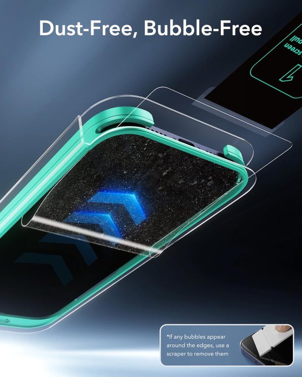 iPhone 17 Air ESR UltraFit Armorite Glass Protector 2 Pack - Clear - Image 6