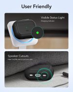 AirPods Pro 3 ESR Orbit Hybrid Magnetic Case - Black - Image 8