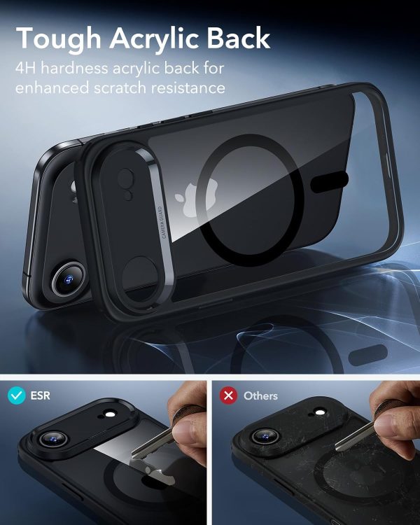 71j1tRjdBfL._AC_SL1500_ iPhone 17 Air ESR Classic Hybrid Case - Clear Black - Image 3