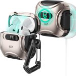 AirPods Pro 3 ESR Cyber FlickLock Magnetic Case - Titanium