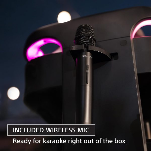Sony SRS-ULT1000 Bluetooth Karaoke Party Speaker - Black - Image 5