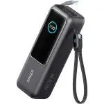 Anker Laptop Power Bank 25000mAh Portable Charger with Triple 100W USB-C Ports - Black - A1695H11 - OP