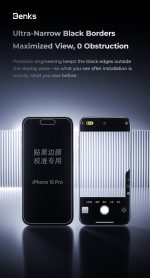 iPhone 17 Pro Max Benks Ultra Shield Privacy Screen Protector - 6948005961145 - A - Image 11