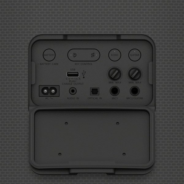 Sony SRS-XV800 Portable Bluetooth Karaoke Party Speaker - Black - Image 5