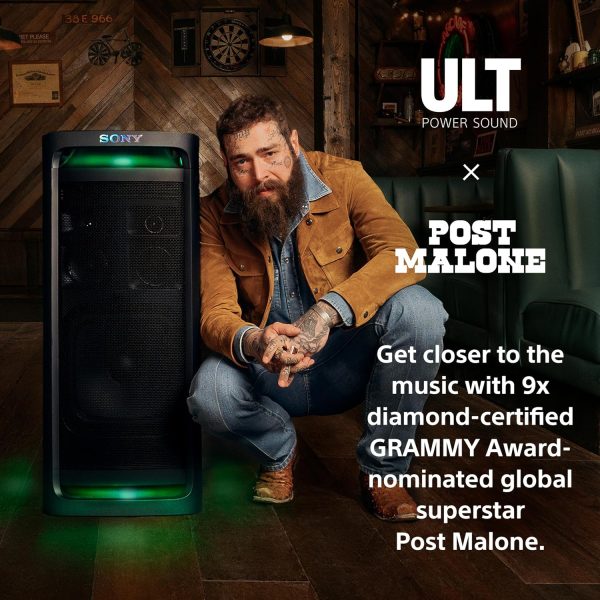 81Eiy5fh1dL._AC_SL1500_ Sony SRS-ULT900 Bluetooth Karaoke Party Speaker - Black - Image 8