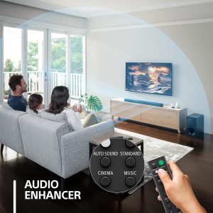 Sony HT-G700 Soundbar For TV with Wireless Subwoofer - Black - Image 4