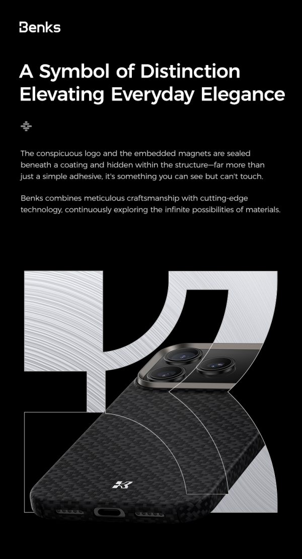 9 iPhone 17 Pro Max Benks ArmorAir ArmorGrid Case - Orange - 6948005958435 - A - Image 14