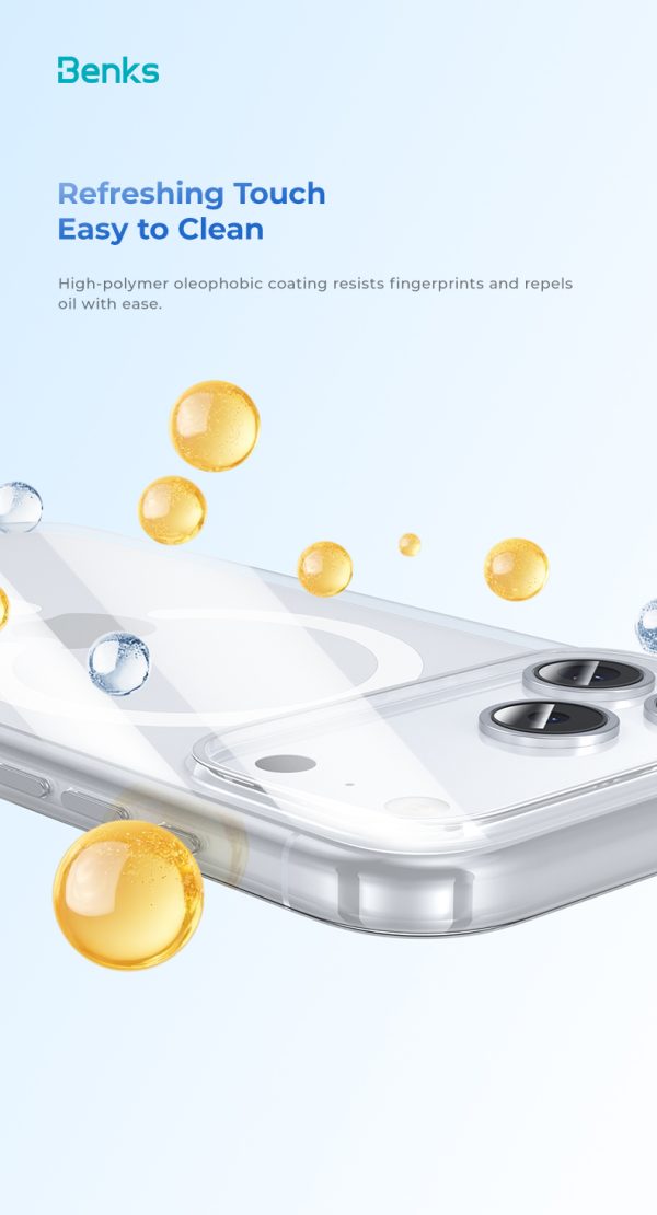 9 iPhone 17 Pro Max Benks Crystal Magnetic Case - 6948005964320 - A - Image 14