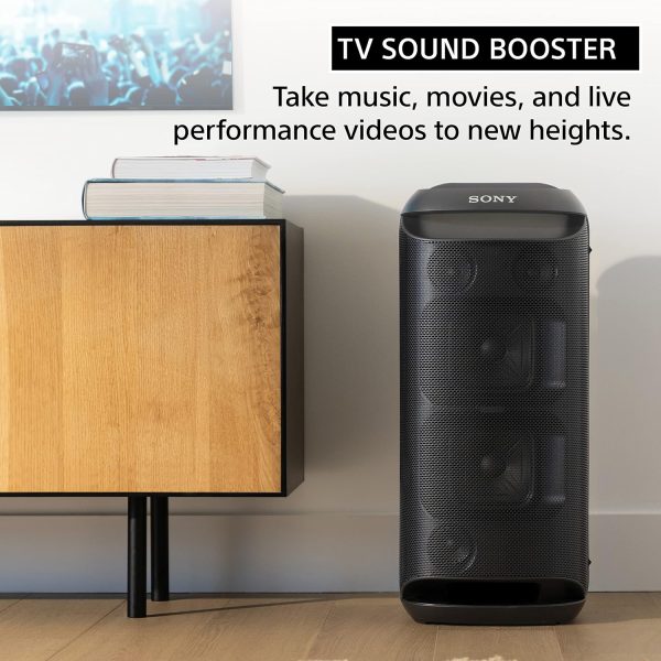 Sony SRS-XV800 Portable Bluetooth Karaoke Party Speaker - Black - Image 6