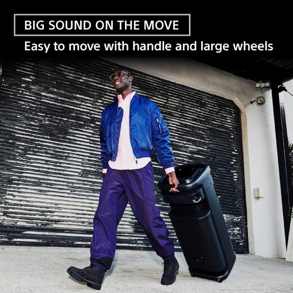 Sony SRS-ULT1000 Bluetooth Karaoke Party Speaker - Black - Image 9