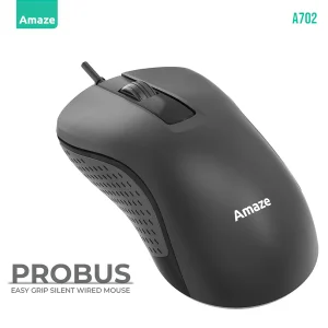 Amaze A702 Probus Silent Click Wired Mouse Best Price in Pakistan