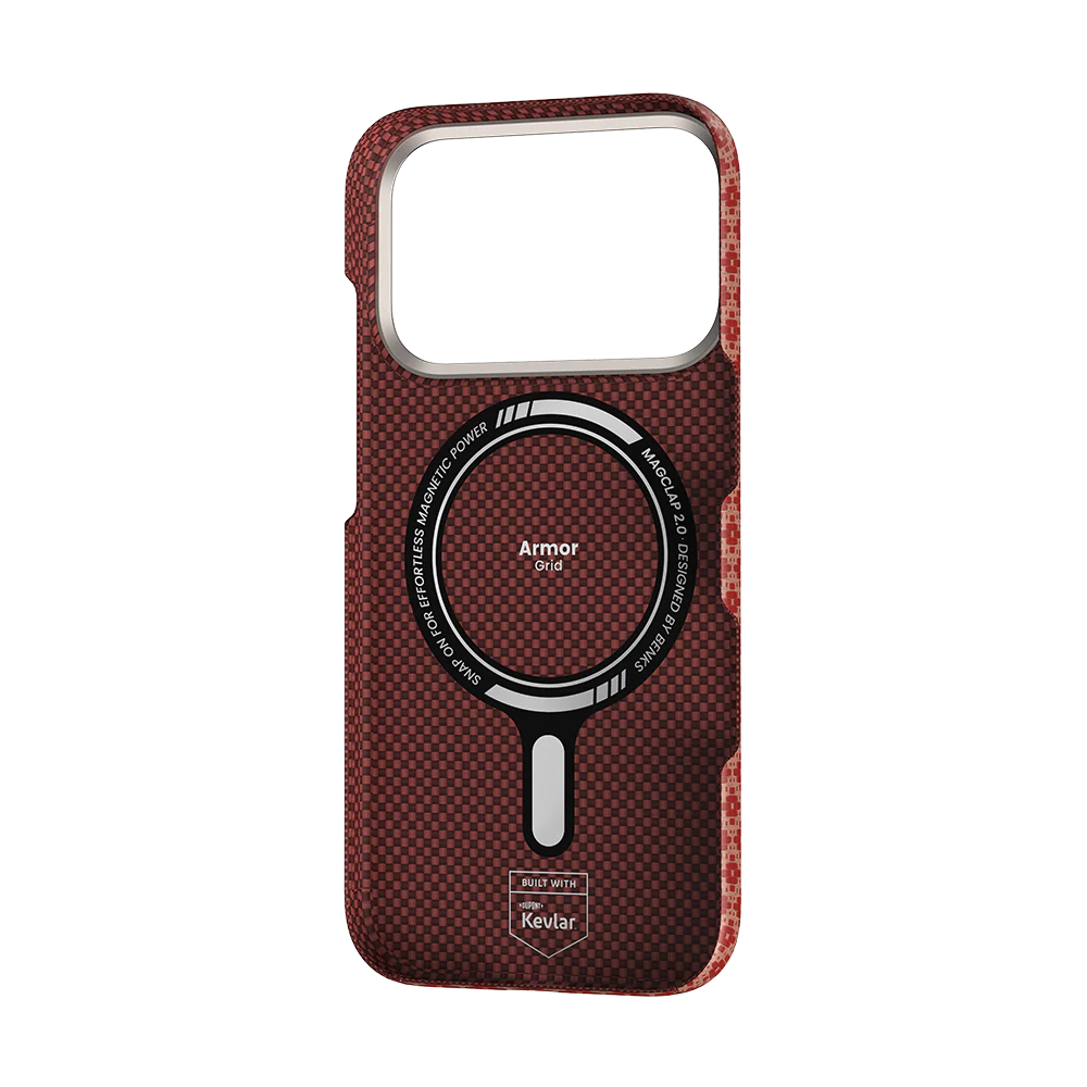 iPhone 17 Pro Benks ArmorAir ArmorGrid Case - Orange - 6948005958428 - Image 12