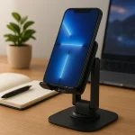 Amaze A565 Adjustable Desktop Mobile Holder  - Black - BIS - Image 2
