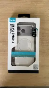 benks 17 pro max transparent case