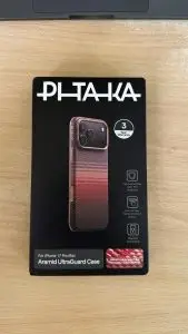 pitaka 17 pro max sunset ultra guard case
