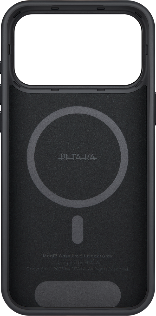 KI1701PBM-5 iPhone 17 Pro Max Pitaka Aramid UltraGuard Case - Black - Image 5