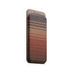 Pitaka Magnetic Woven Wallet MagSafe Card - Sunset