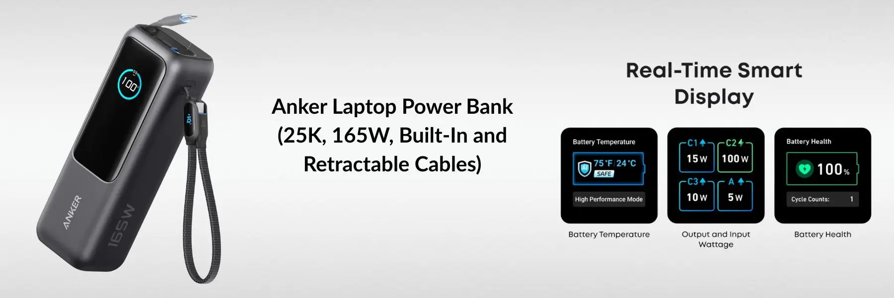 anker 165w laptop power bank in pakistan