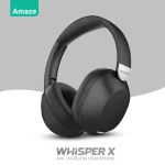 Amaze A655 Whisperx Anc Wireless Headphone - Black - BIS
