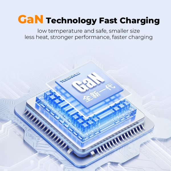 tessan 85w universal power adapter with retractable cable in pakistan with best price and warranty-7 Tessan 85W Travel Adapter with Built in Retractable Cable - Black - Image 10