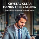 Tronsmart Q20S Hybrid Active Noise Cancelling Over Ear Headphones - Black - GC - Image 7