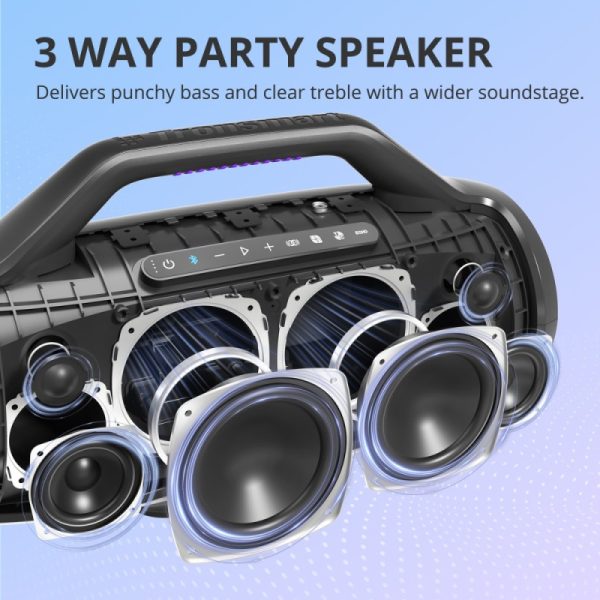 Tronsmart Bang Max 130W Bluetooth Speaker - Black - GC - Image 2