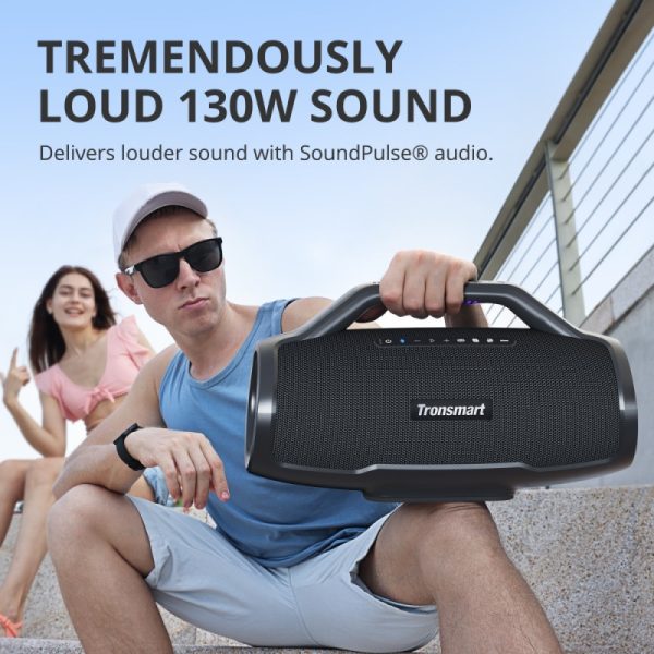 Tronsmart Bang Max 130W Bluetooth Speaker - Black - GC - Image 4