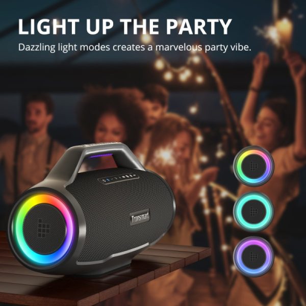 Tronsmart Bang Max 130W Bluetooth Speaker - Black - GC - Image 9