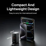 Tessan 205W Travel Adapter - WTA13 - Black - Image 2