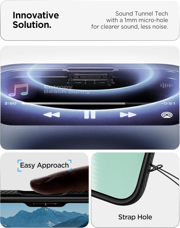 Apple iPhone 17 Air Liquid Air Case by Spigen - ACS10302 - Black - Image 4