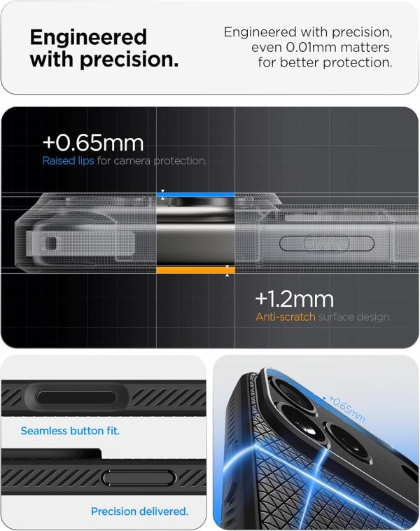 Apple iPhone 17 Pro Max Liquid Air Case by Spigen - ACS10265 - Black - Image 4