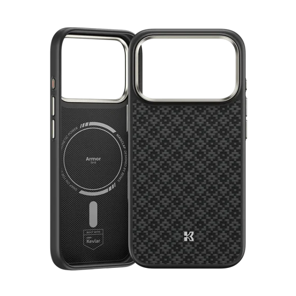 ArmorGridArmorProCasebuiltwithKevlar_foriPhone17ProMax_2 iPhone 17 Pro Max Benks ArmorPro ArmorGrid Case - Black - 6948005961428 - A - Image 5