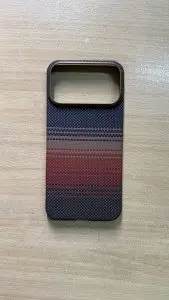 sunset case 17 pro max by pitaka only case