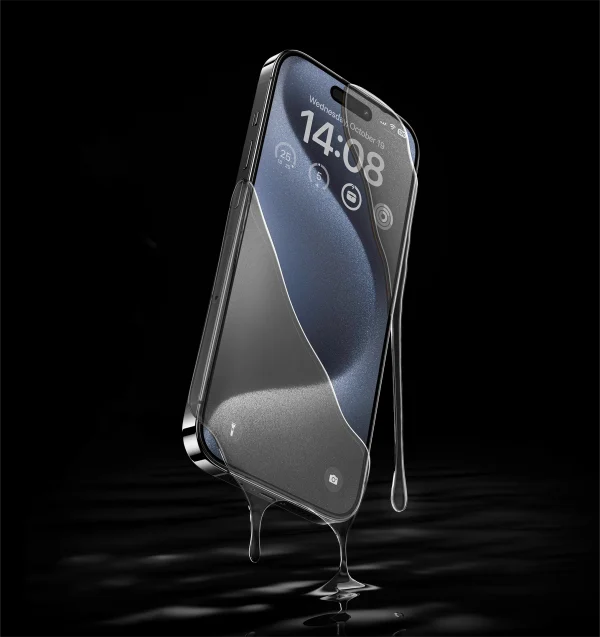 JoyView_Screen_Protector_for_iPhone-10 iPhone 15 Pro Max Benks JoyView Anti Reflection Screen Protector - Clear - 6948005996246 - A - Image 2