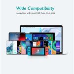 Choetech USB A to Type C Cable 2m - AC0003 - Black - GC - Image 2