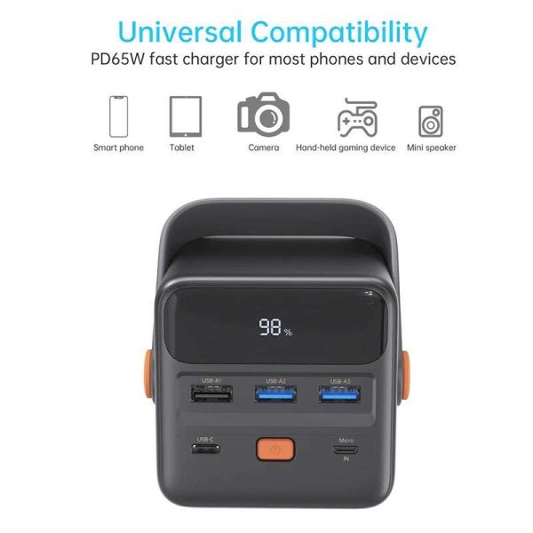 mage-23453 Choetech 50000mAh Ultra Portable Power Bank - Blue - Image 5