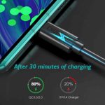 Choetech USB A to Type C Cable 2m - AC0003 - Black - GC - Image 5