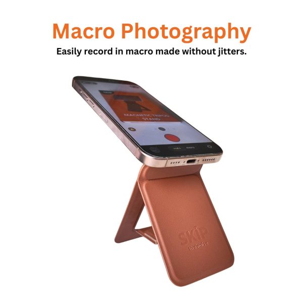 Skip the Noise Magnetic Tripod Stand - Brown - Image 4