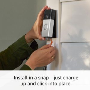 Ring Video Doorbell 1 2nd Gen - 842861111156 - Black - Image 3