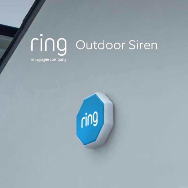 Ring Alarm Outdoor Siren - 840080519814 - White - Image 3