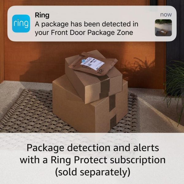 Ring Battery Video Doorbell Pro - 840268925215 - Black - Image 4