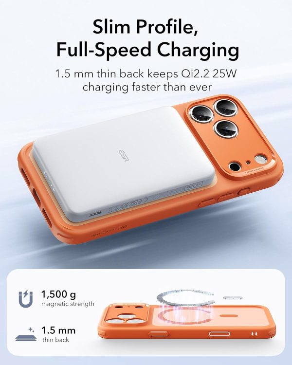 iPhone 17 Pro Max ESR Classic Hybrid Case - Frosted Orange - Image 2