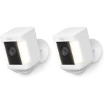 Ring Spotlight Camera Plus Battery 2 Pack - 840268913182 - White