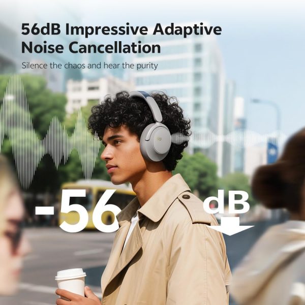 QCY H3S ANC Wireless Headphones - Black - GC - Image 8