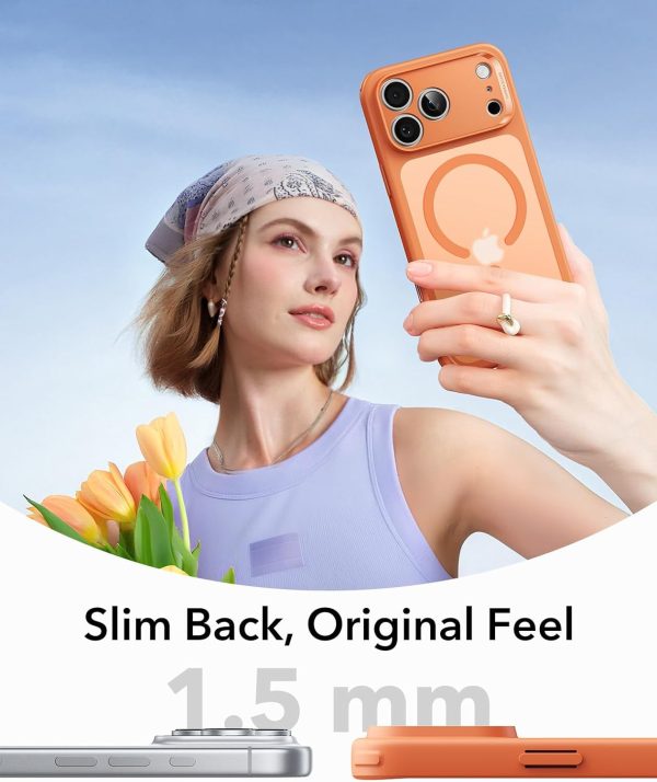 iPhone 17 Pro Max ESR Classic Hybrid Case - Frosted Orange - Image 3