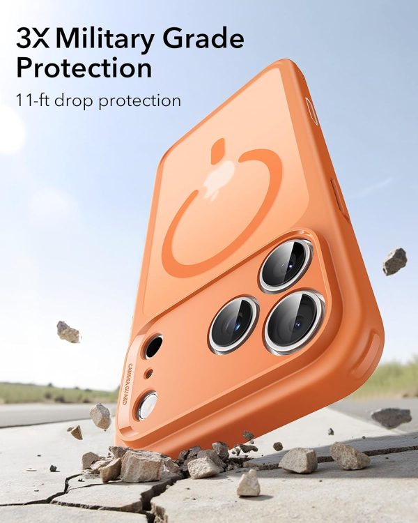 iPhone 17 Pro Max ESR Classic Hybrid Case - Frosted Orange - Image 7
