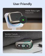 AirPods Pro 3 ESR Orbit Hybrid Magnetic Case - Titanium - Image 6