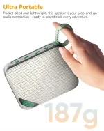 QCY SP2 Mini Bluetooth Speaker - Black - GC - Image 9