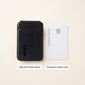 Magnetic Tripod Stand & Wallet by Skip the Noise  - Black - Image 4